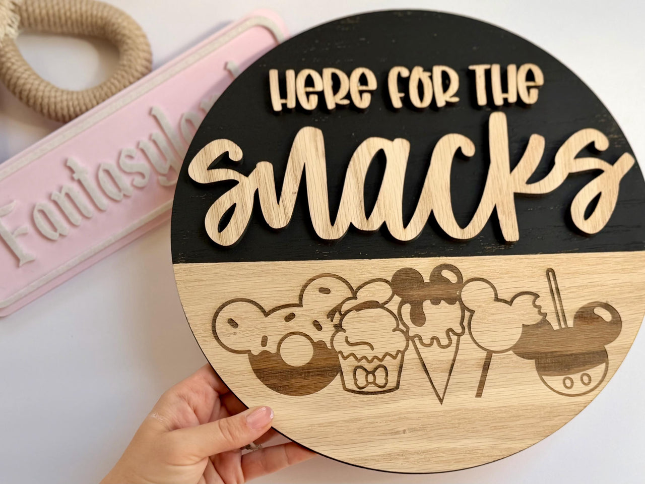 Circle Here For The Snacks Sign (Pre-Order)