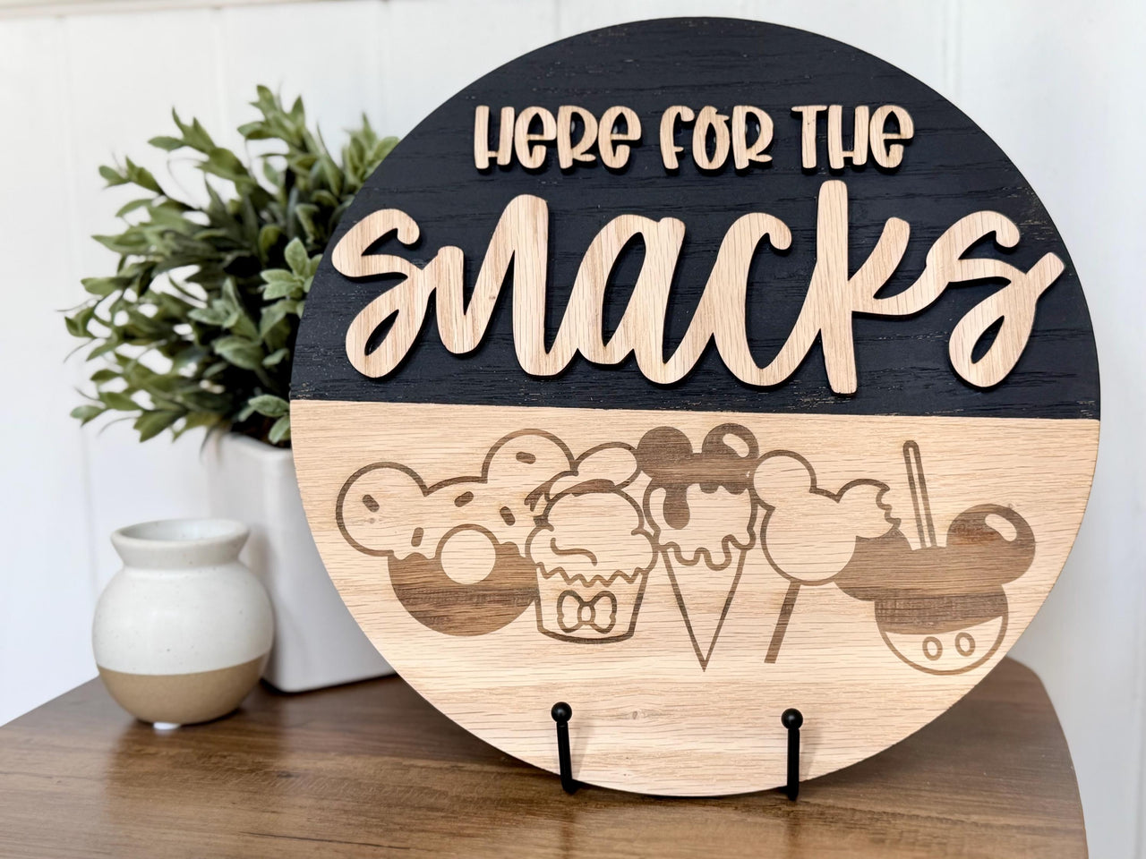 Circle Here For The Snacks Sign (Pre-Order)