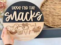 Thumbnail for Circle Here For The Snacks Sign (Pre-Order)
