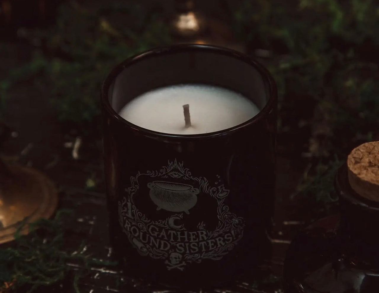 7 Oz. Potion Bottle Gather Round Sisters  Candle  (pre-order)