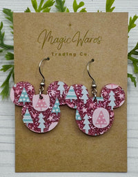 Thumbnail for Pink Jollywood Dangle Earrings (Pre-Order)