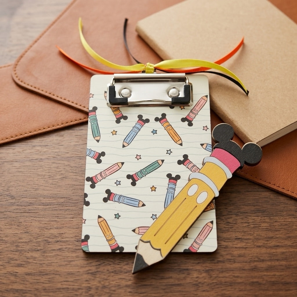Mini Pencil Clipboard  (Pre-Order)