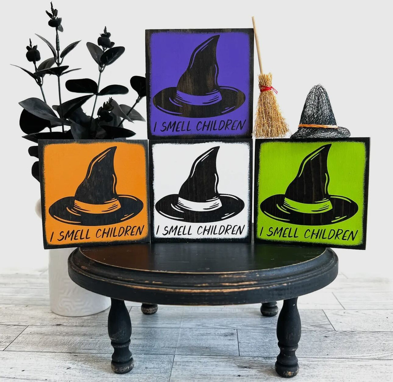 I Smell Children Block Decor