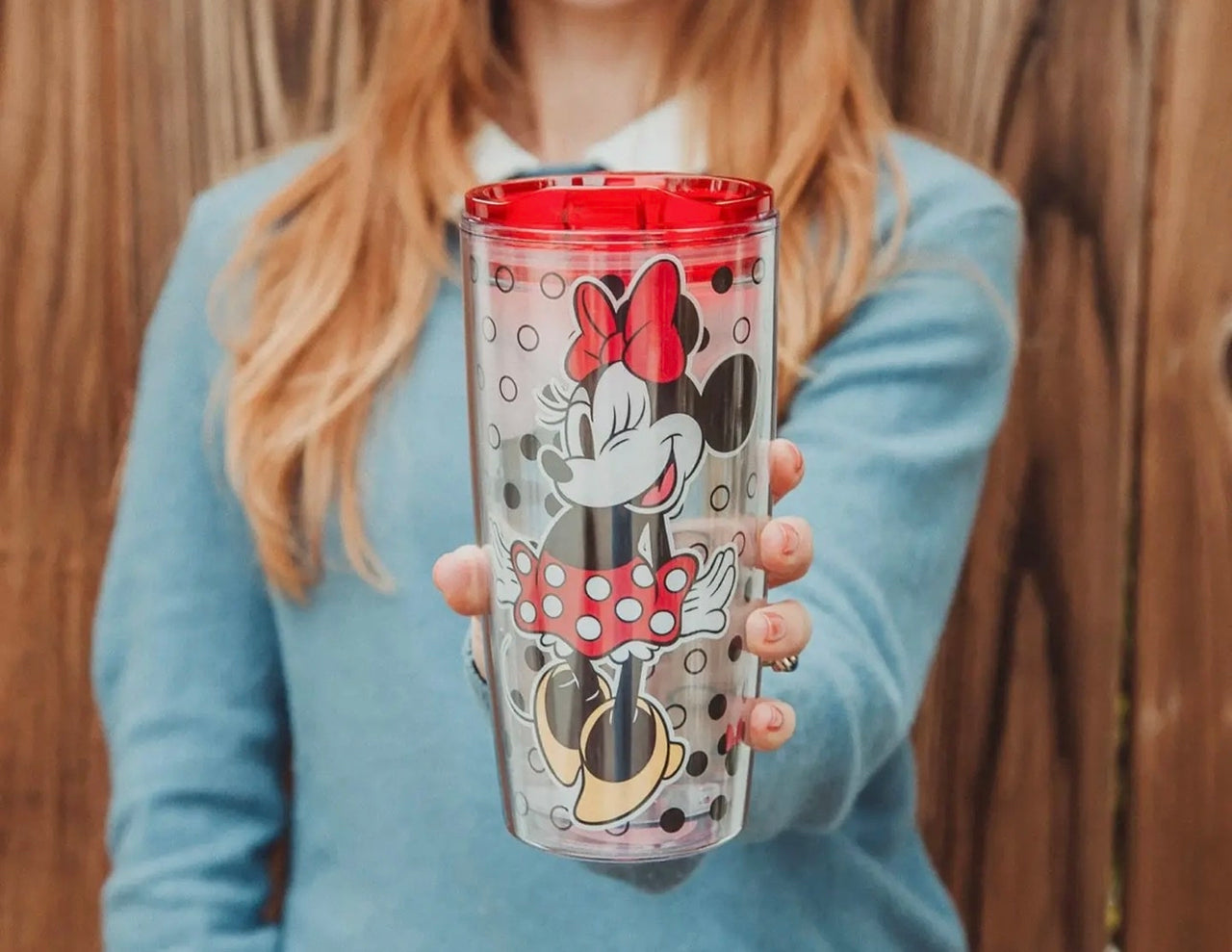 20 oz Acrylic Girl Mouse Travel Tumbler  (Pre-Order)