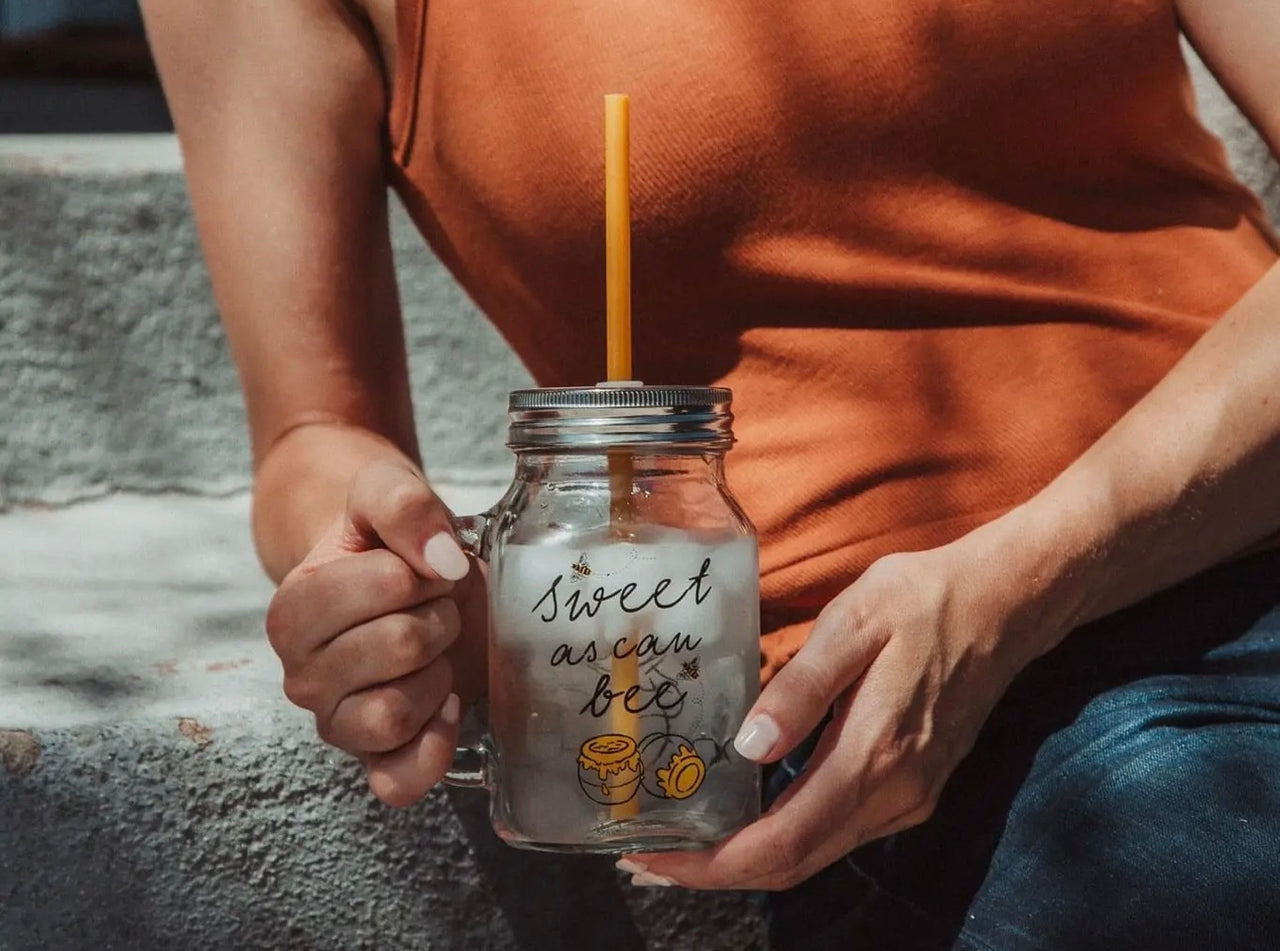 21 oz Sweet As Can Bee Glass Cup (Pre-Order)