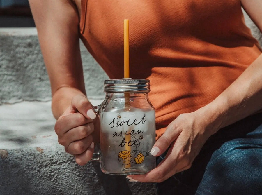 21 oz Sweet As Can Bee Glass Cup (Pre-Order)