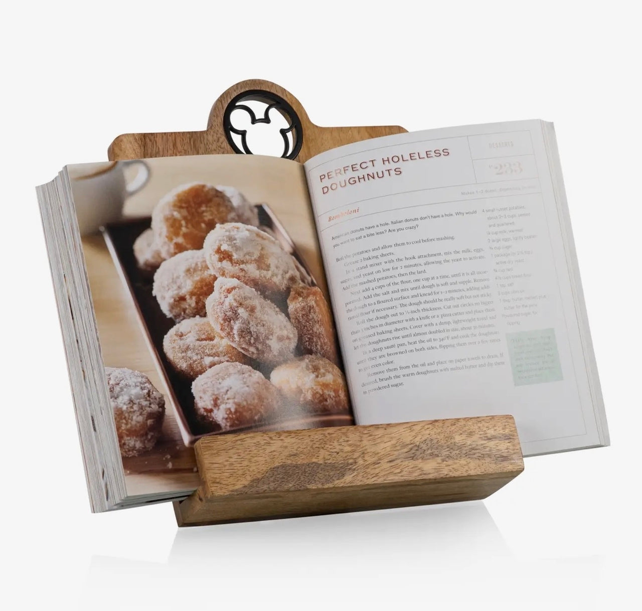 Magical Mango Wood Cookbook Stand (Pre-Order)