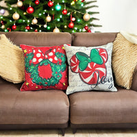 Thumbnail for Set of 2 Decorative Christmas Throw Pillow Covers