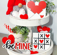 Thumbnail for Be Mine 3 Piece Valentines Tier Tray Set