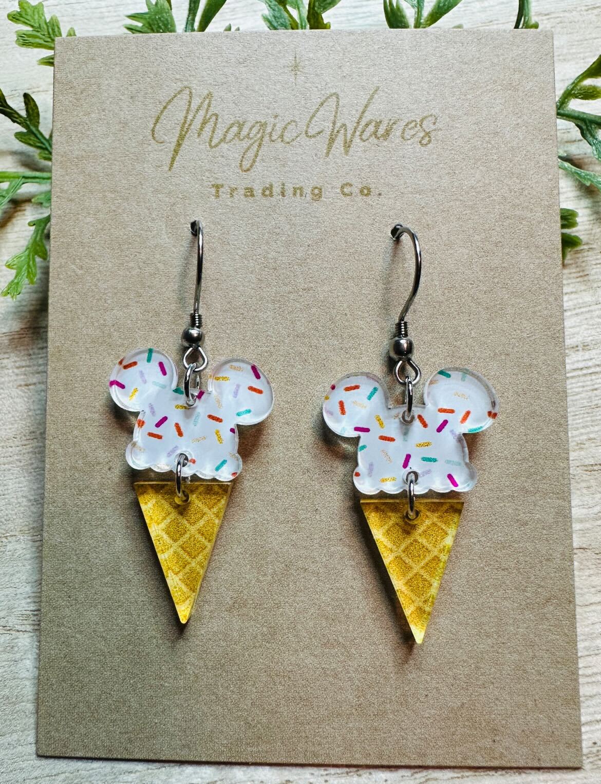 Dangles Ice Cream Earrings