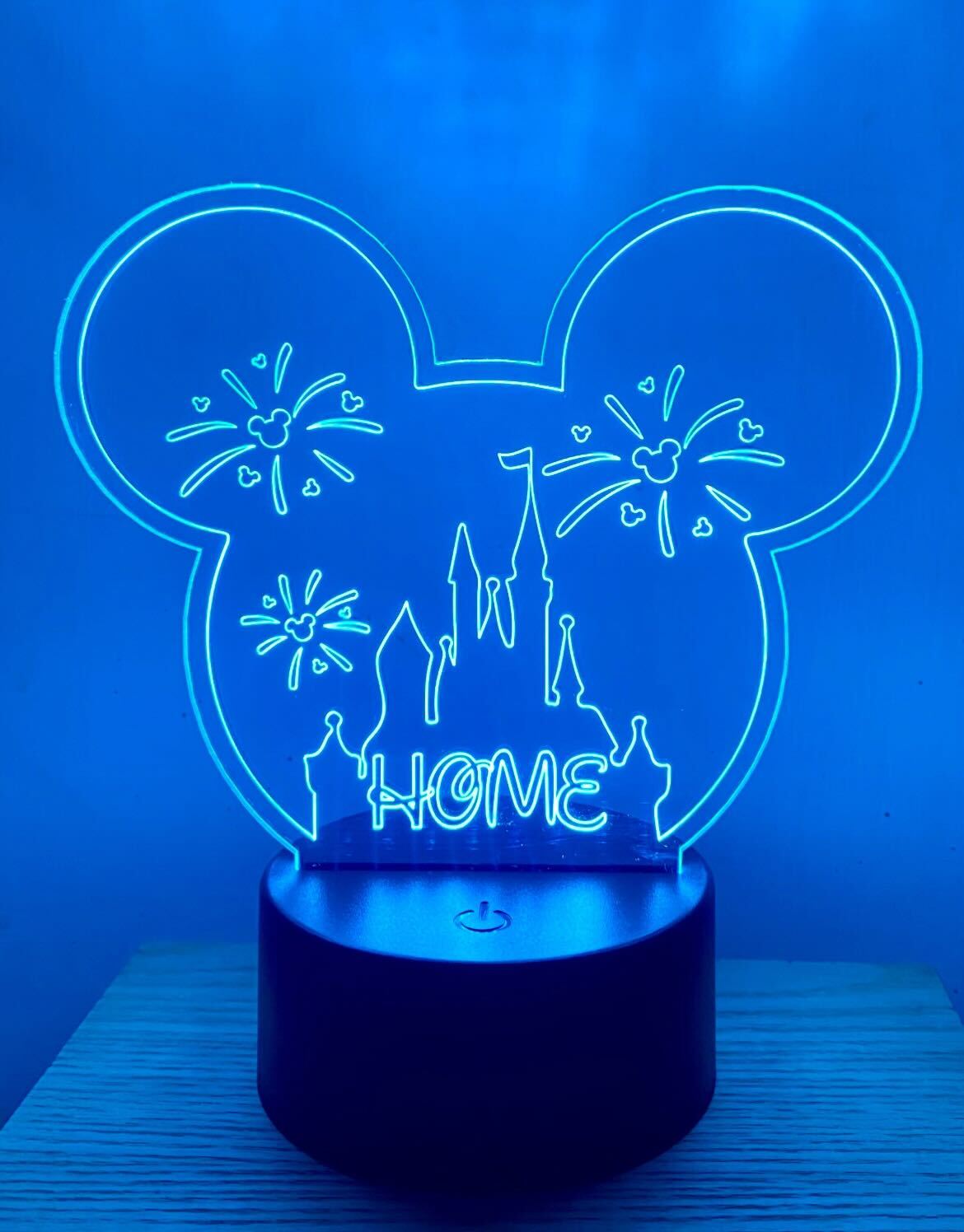 Remote Controlled Firework Castle Night Light