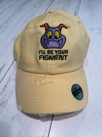 Thumbnail for Yellow Regular Embroidered Figgy Hat