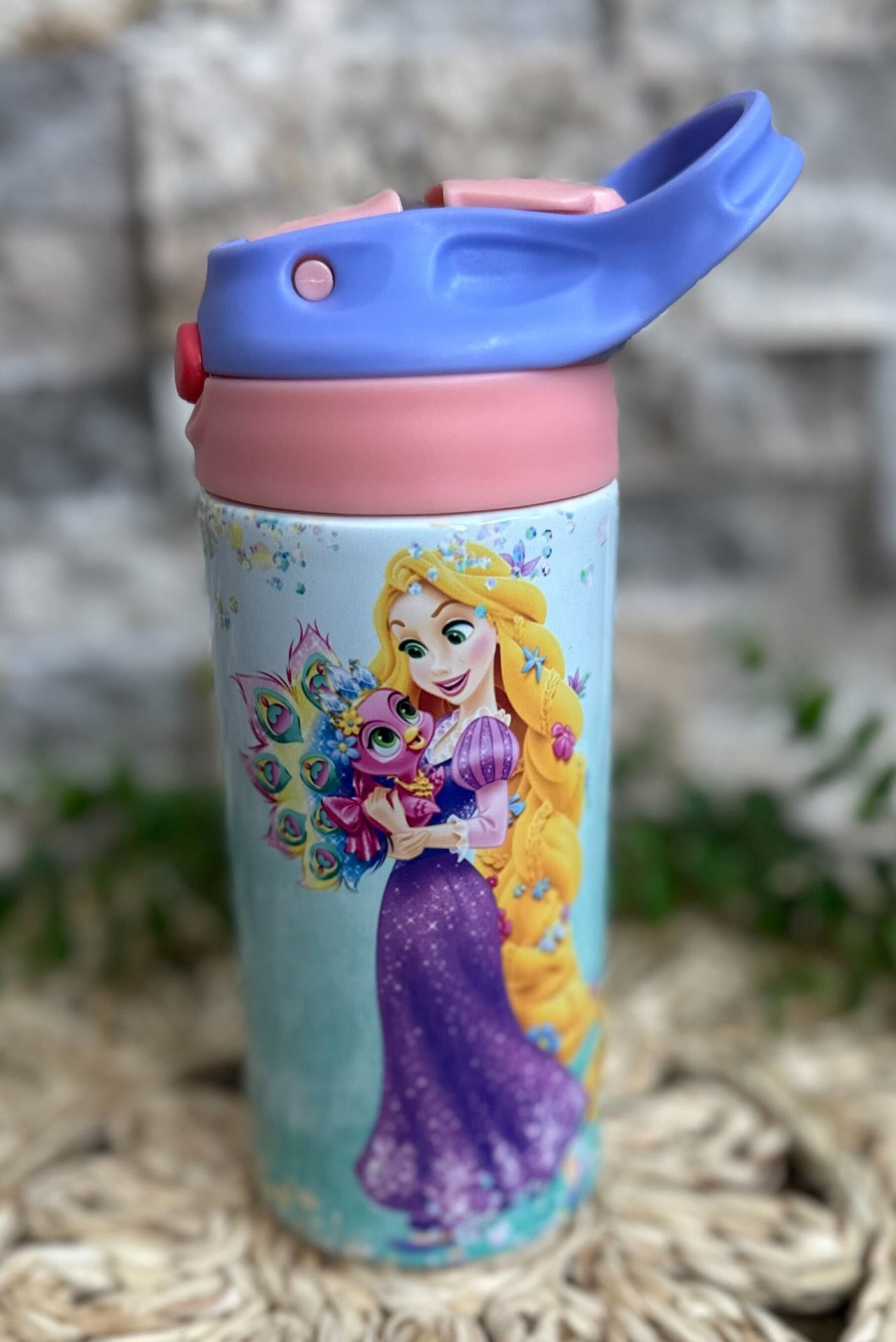 Kids 12 oz. Punzie Flip Lid Water Bottle