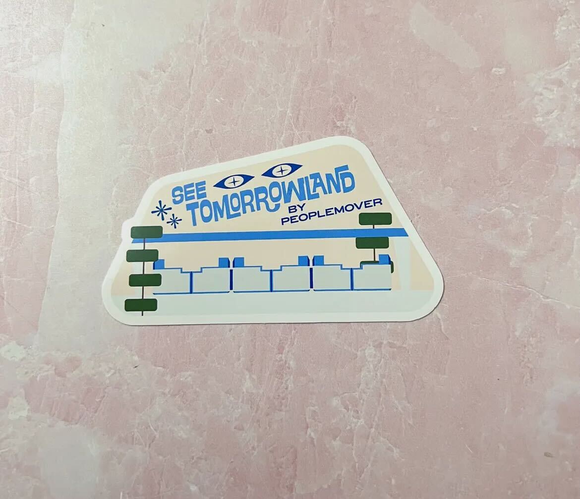 Sticker- See Tomorrowland By Peoplemover