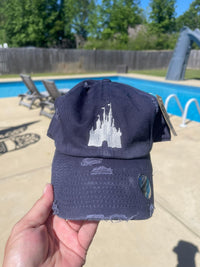 Thumbnail for Sparkly Castle - Navy Hat (PRE-ORDER)