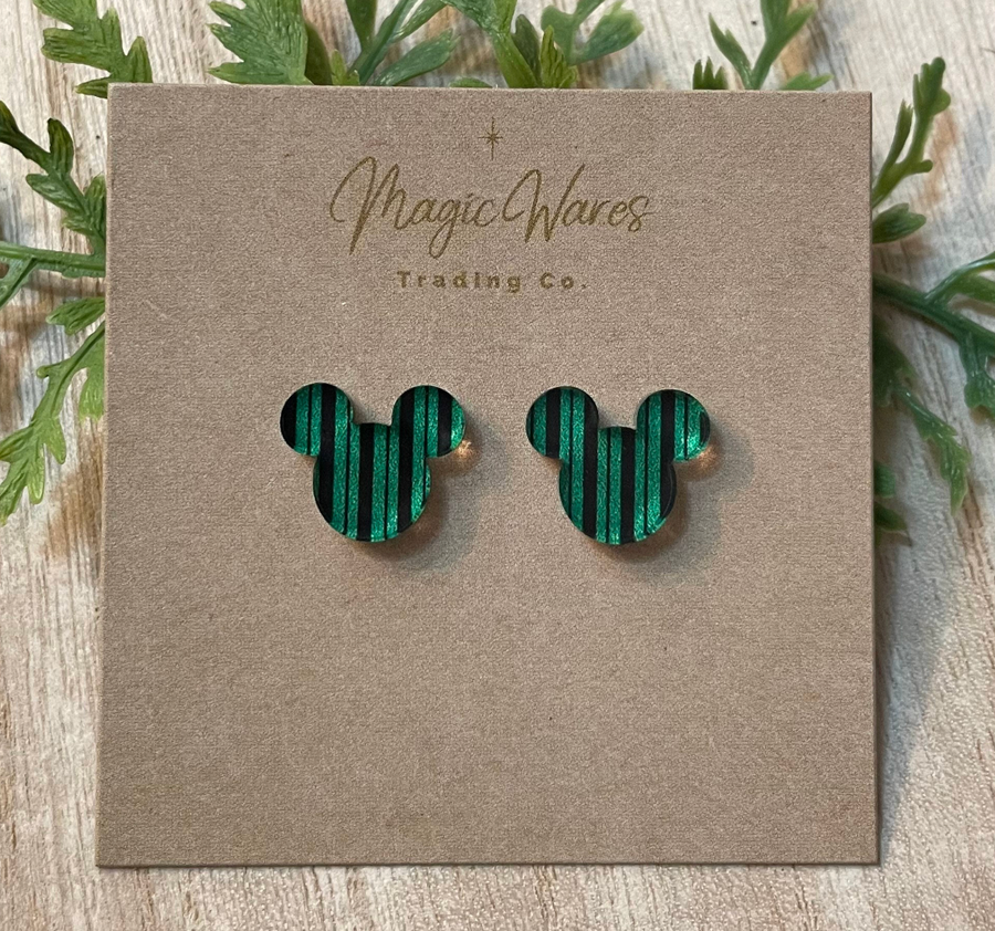 Stud Haunted Wallpaper Earrings (PRE-ORDER)