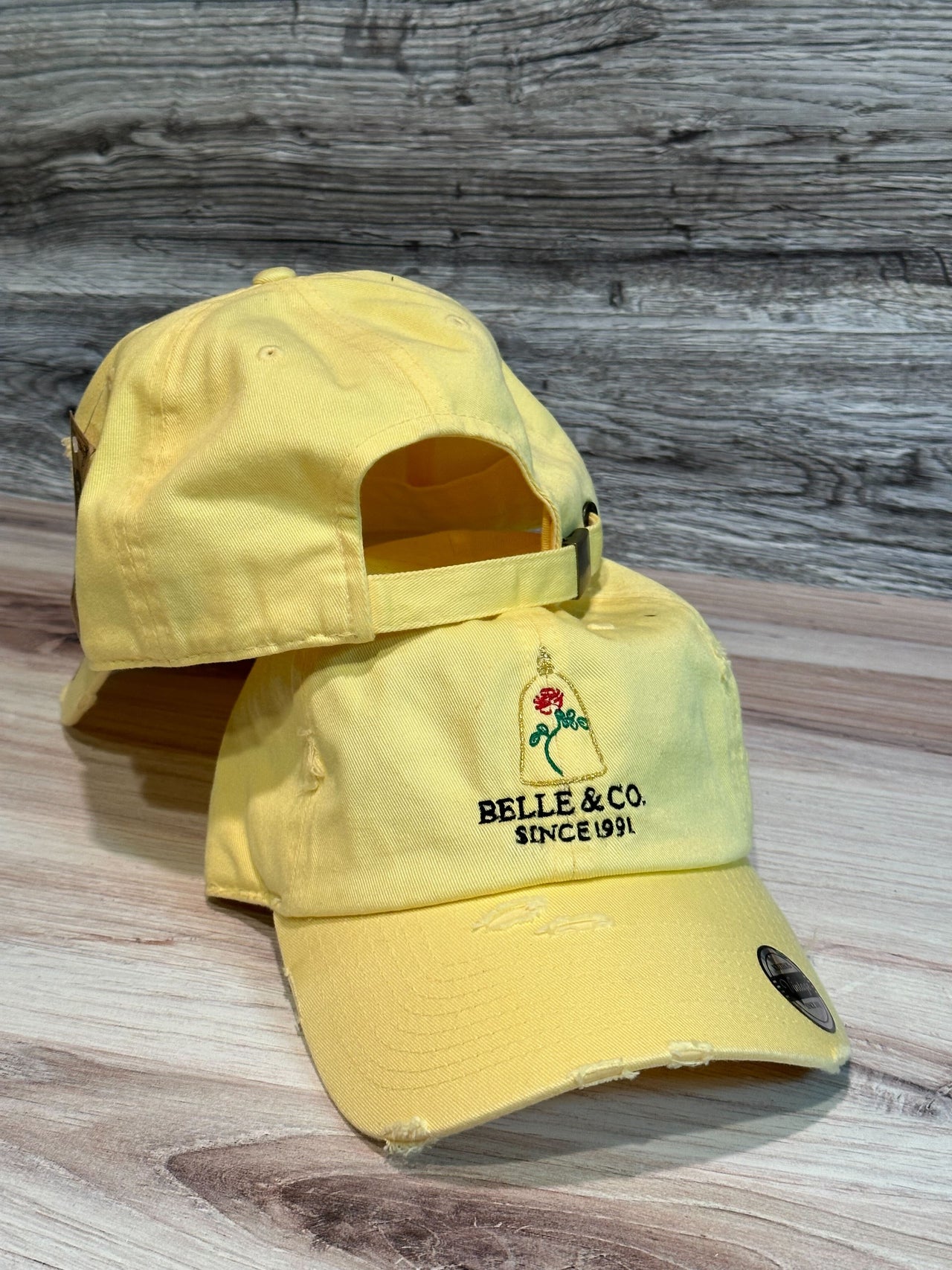 Belle & Co Yellow Regular Hat