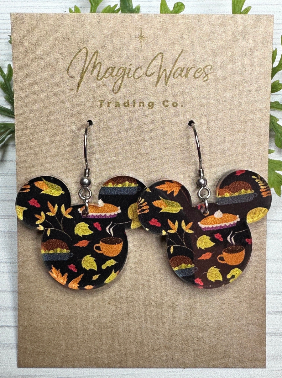 Dangle Thanksgiving Feast Earrings (Pre-Order)