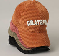 Thumbnail for Corduroy Grateful Hat