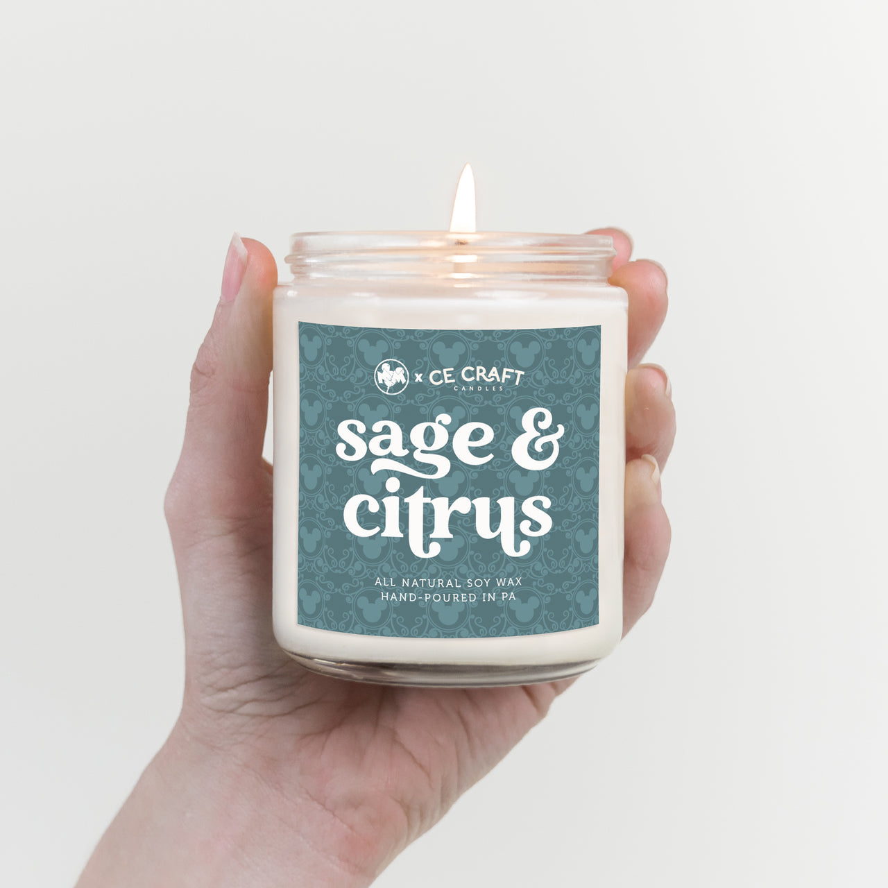 Spa Day 16 oz Candle - Sage & Citrus