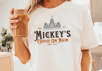 Thumbnail for Ivory - Coffee On Main Tee