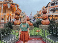 Thumbnail for Embroidered Tis The Season Light Green Tee (Pre-Order)