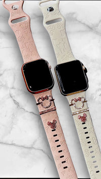 Thumbnail for Castle Engraved Apple Watch Band with Charms 42 - 48MM