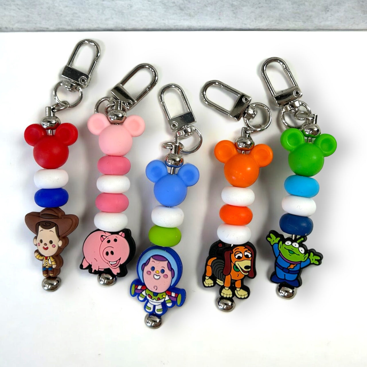 Zipper Pulls- Toy Story Inspired