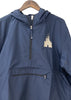 Sparkly Castle Navy Rain Jacket Quarter Zip