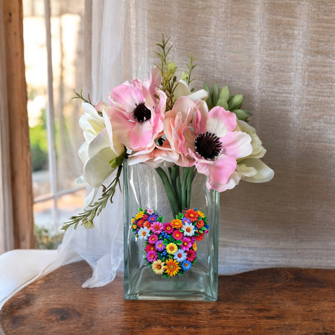 Glass Flower Vase