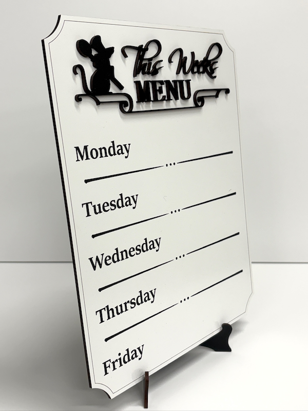 Lil Chef Menu Board (Pre-Order)