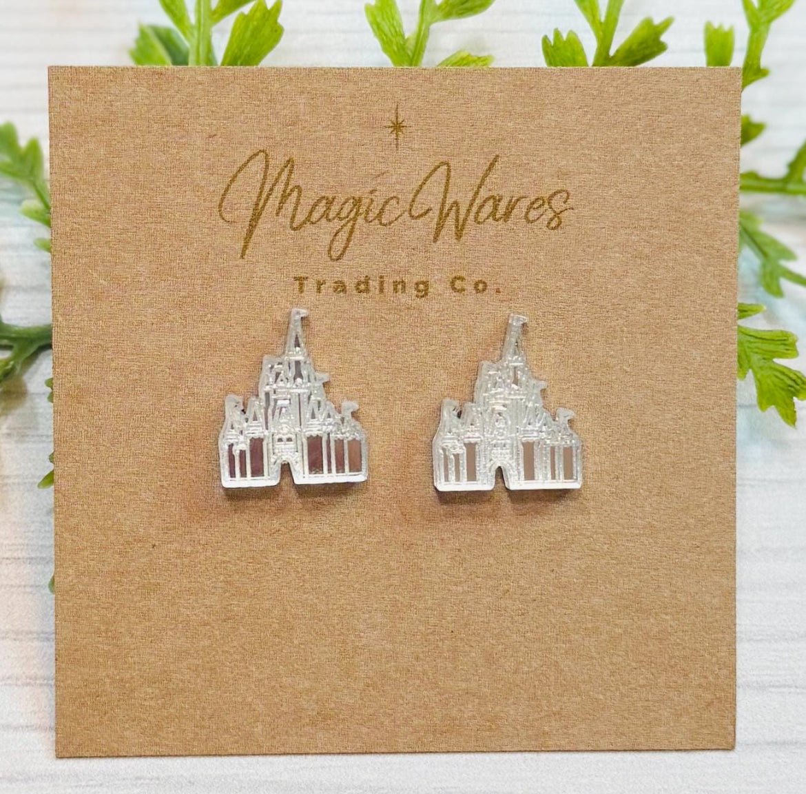 Stud Castle Earrings (Pre-Order)