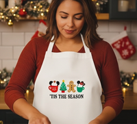 Thumbnail for Embroidered Tis The Season Apron (Pre-Order)
