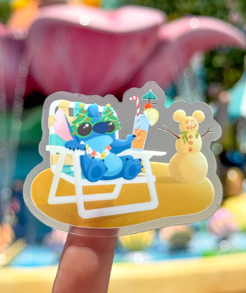 Beachy 626 Christmas Sticker