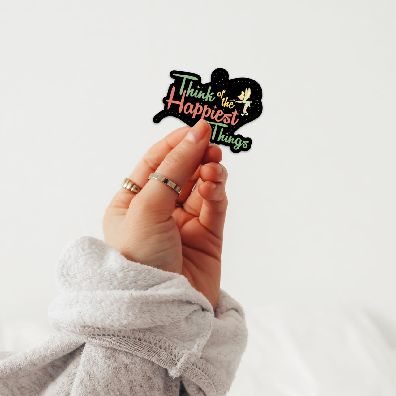 Sticker - Think Of The Happiest Things