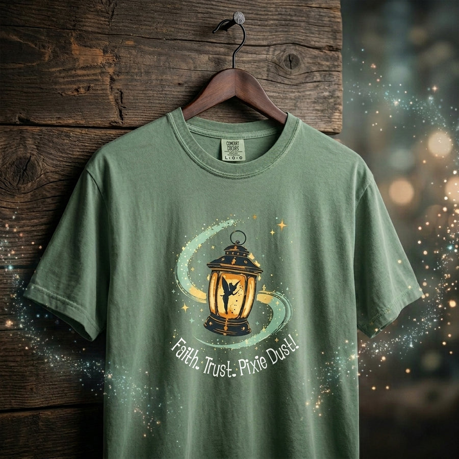 Light Green Faith, Trust, and Pixie Dust Tee
