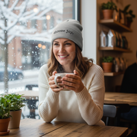 Thumbnail for Choose Joy Embroidered Cuffed Beanie