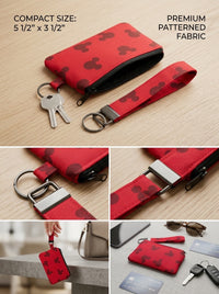 Thumbnail for Red Mouse Wristlet Wallet Set  (Pre-Order)