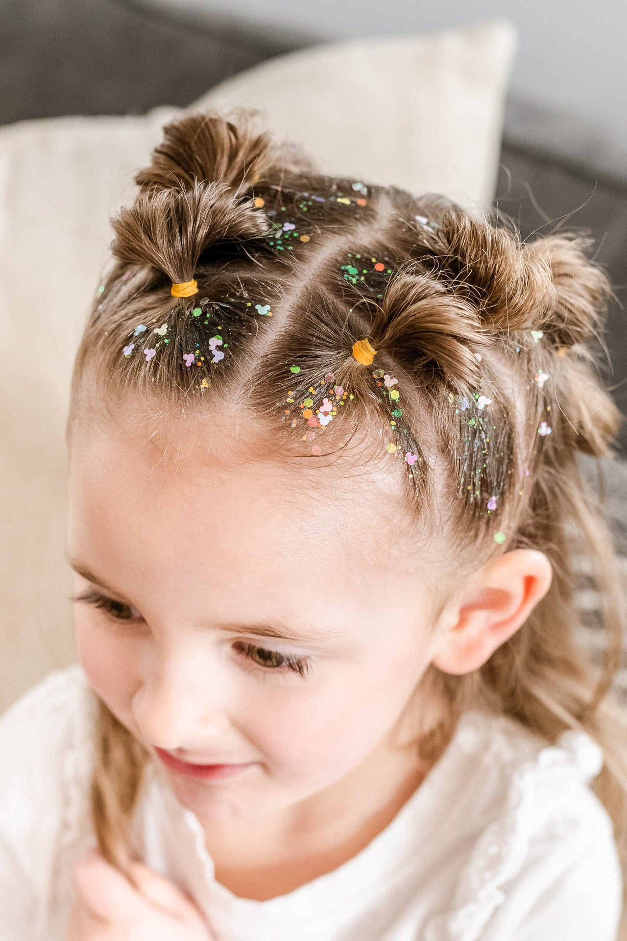 Pink Mouse Hair Glitter