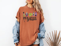 Thumbnail for Yam Embroidered Pick Your Poison Tee (Pre-Order)