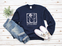 Thumbnail for Embroidered Navy Little Chef Crewneck (Pre-Order)
