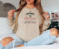 Thumbnail for Sand Long Sleeves Embroidered Warm & Delicious Hot Cocoa (Pre-Order)