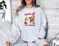 Thumbnail for Crewneck - Ash Grey I Have Little Legs Embroidered (Pre-Order)