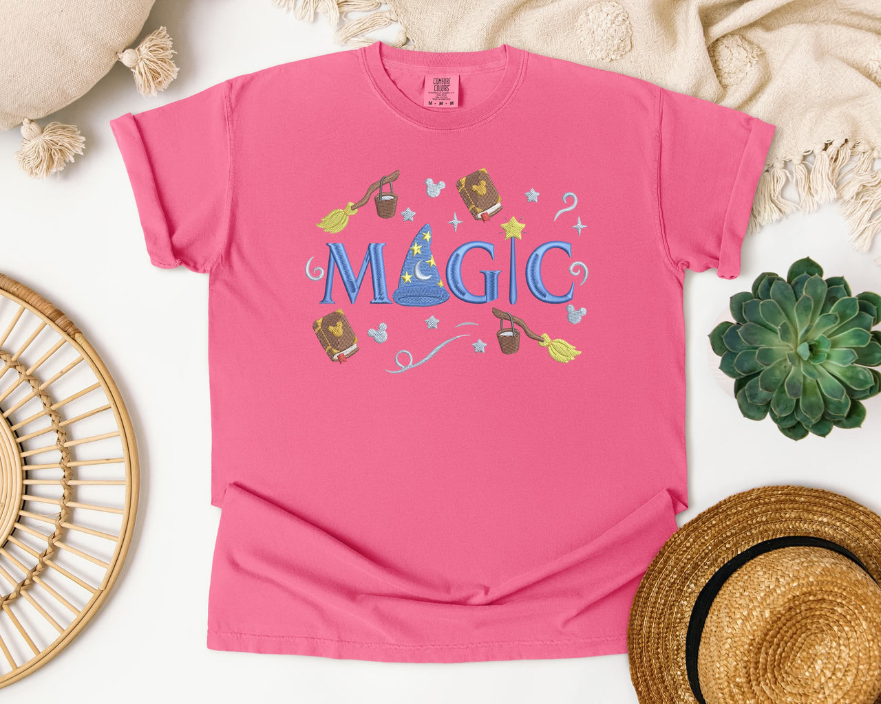 Crunchberry Embroidered  Magic Tee  (pre-order)