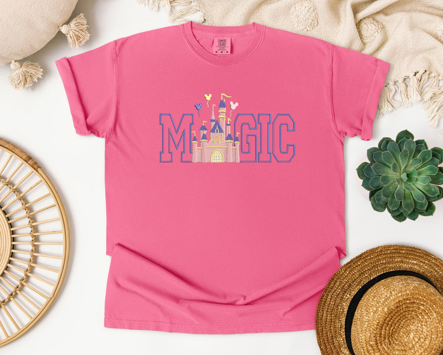 Crunchberry Embroidered Magic Castle Tee (Pre-Order)