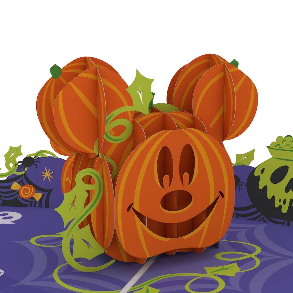 Pop UP Pumpkin Happy Halloween Card