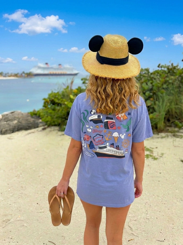 Cruising The Seas -(multiple color options)