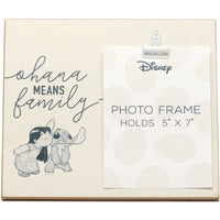 Thumbnail for Ohana Means Family Wood Photo Clip Frame