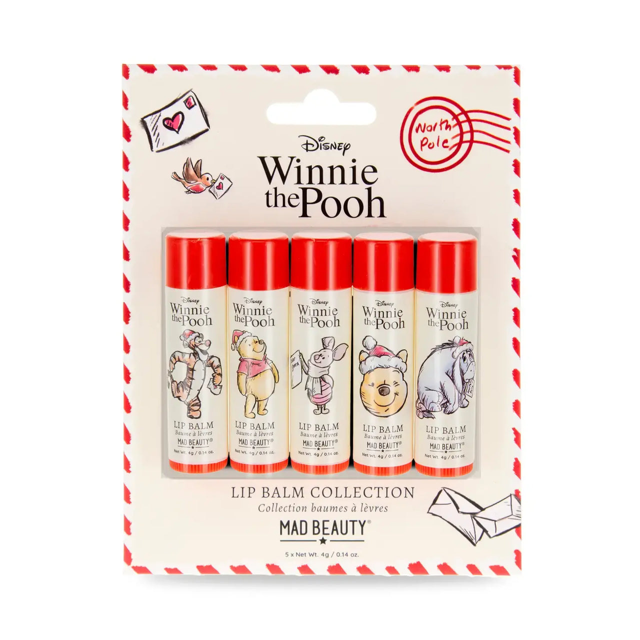 Festive Pooh Lip Balm Collection
