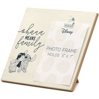 Thumbnail for Ohana Means Family Wood Photo Clip Frame